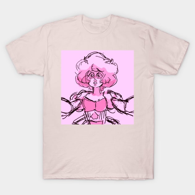 Pink Diamond Home Video T-Shirt by Rabbott